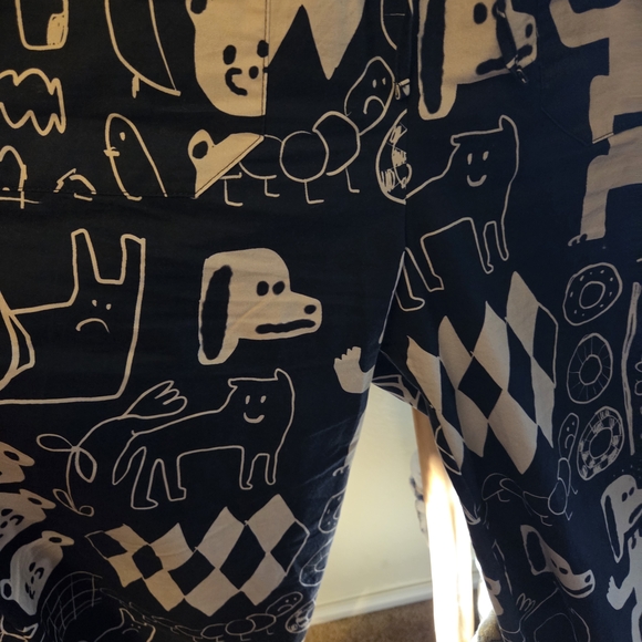 Lazy Oaf Black and White Graphic Jumpsuit - Picture 7 of 11